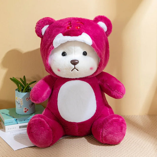 Hugsy Fresita Bear | Compañero de Peluche